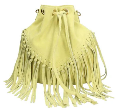 Produktbild von Umbria Plus Wildledertasche Damen Handgefertigt Italy Testa di Moro UNICA 25x22x13 cm