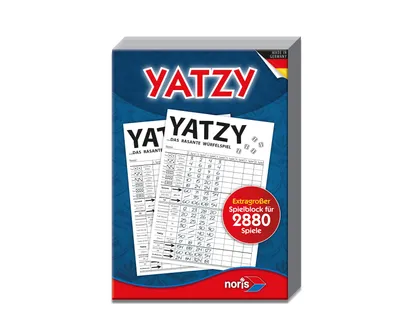 Obrázek produktu pro Knubbel Yatzy - extra velký hrací blok