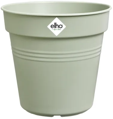 Produktbild von Pflanzgefäß Green Basics D.15cm Grün Stein - Elho