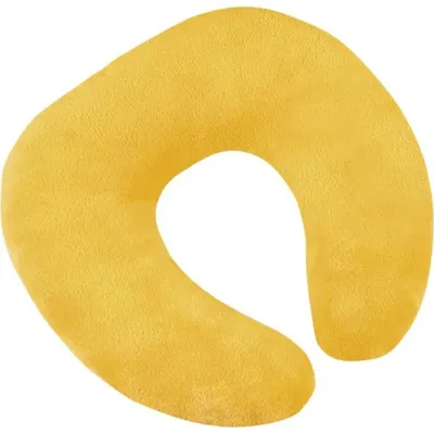 Productafbeelding van Reiskussen in de vorm van een hoefijzer - 30x35 cm - Geel