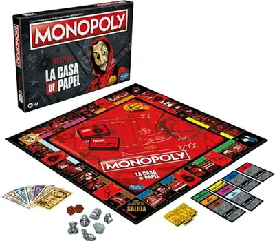 Produktbild von Monopoly Haus Des Geldes Brettspiel Mehrfarbig  Mehrfarbig One Size