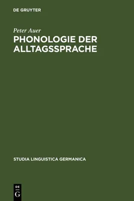 Produktbild von Phonologie der Alltagssprache