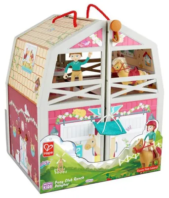 Produktbild von Hape Pony-club Ranch Figur Mehrfarbig  Kinder Mehrfarbig One Size