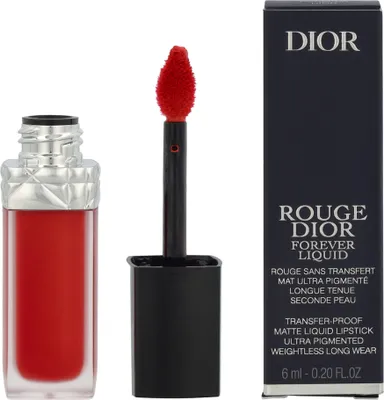 Zdjęcie produktu dla Dior Rouge Dior Forever pomadka w płynie #999 Forever Dior 6 ml