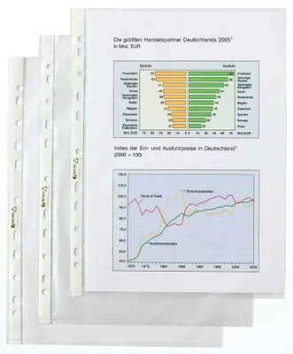 Produktbild von Rexel Prospekthülle A6 PP, fs (50), A6, Transparent, 125 mm, 20 mm, 150 mm, 109 g