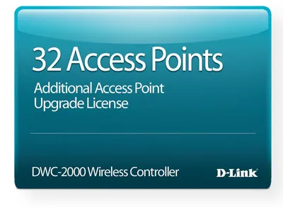 Zdjęcie produktu dla D-Link DWC-2000-AP32-LIC, Upgrade