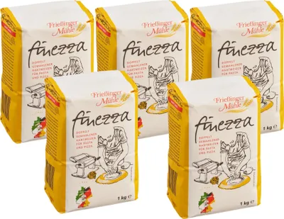 Produktbild von Frießinger Mühle Finezza Semola Rimacinata 1 kg (5er Pack)