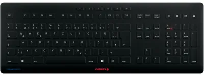 Zdjęcie produktu dla Contour Design Stream, Przewodowy i Bezprzewodowy, RF Bezprzewodowy + USB, QWERTZ, Czarny