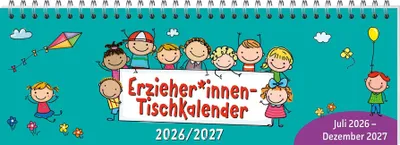 Produktbild von ErzieherInnen-Tischkalender 2026 / 2027