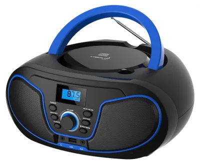 Produktbild von Cyberlux CD-Player Stereoanlage Tragbares Kinder Radio Boombox Blau