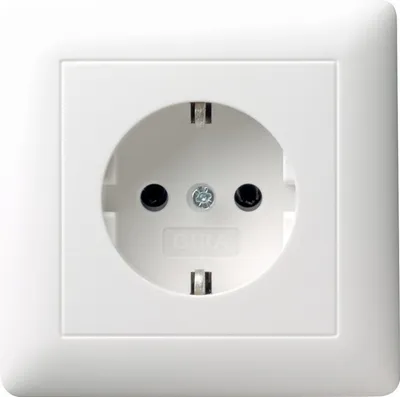 Obrázok produktu pre GIRA 044027, CEE 7/3, 1 modul/moduly, CEE 7/4, Biela, T.N.O., 250 V