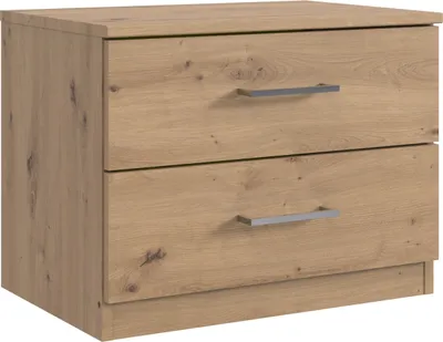 Produktbild von Nachtschrank >Anna< in ARTISAN EICHE NACHBILDUNG - 52x40x38cm (BxHxT)