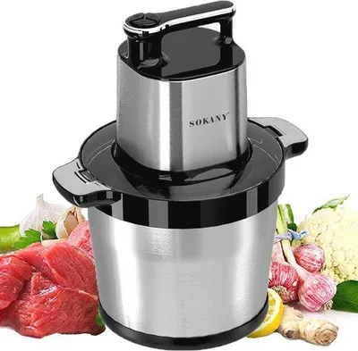 Obrázek produktu pro Elektrická multifunkční hoblovka o výkonu 1500 W s nerezovou nádobou o objemu 8 l a 3 rychlostmi