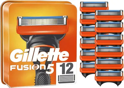 Produktbild von Gillette Fusion 5 Rasierklingen, 12er Pack