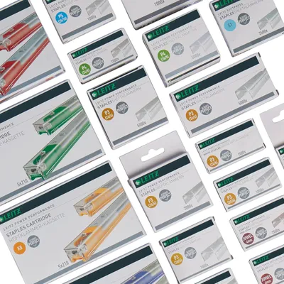 Produktbild von Power Performance Heftklammern P3 (24/6) 10 x 1000 Stück - verzinkt weiß 55540000