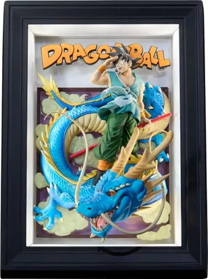 Produktbild von Tamashii Nations Dragon Ball Z Goku Tamashii Art 3d Reliefbild Sohn Und Drache 27 Cm Mehrfarbig  Mehrfarbig One Size