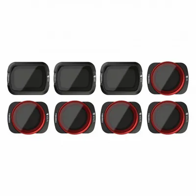 Obrázok produktu pre Sada ôsmich celodenných ND a PL filtrov Freewell pre DJI Osmo Pocket a Pocket 2