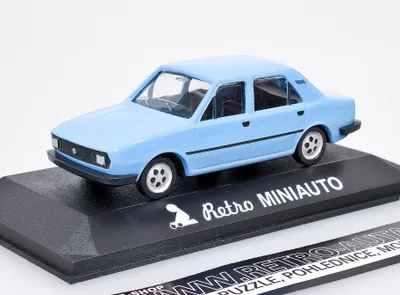 Image de Retro MINIAUTO 1 - Bleu KADEN 1:40