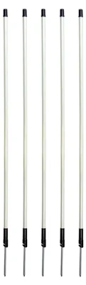 Produktbild von horizont Fiberglaspfähle strongLine 90 | 90 cm hoch | 5 Stück | mit Einzelspitze
