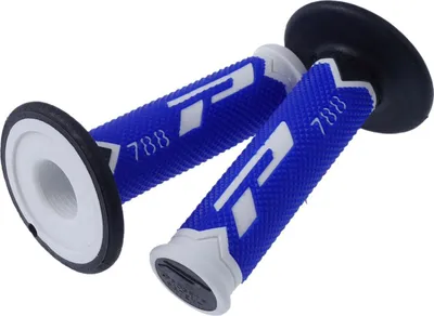Produktbild von Lenkergriffe ProGrip 788 MX Triple Density blau-weiss-schwar