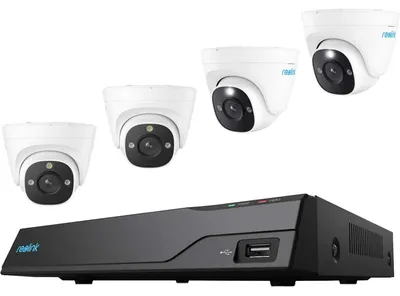 Obrázok produktu pre Reolink REO NVS8-12MD4 - Netzwerk-Videorekorder Set inkl. 4 Kameras