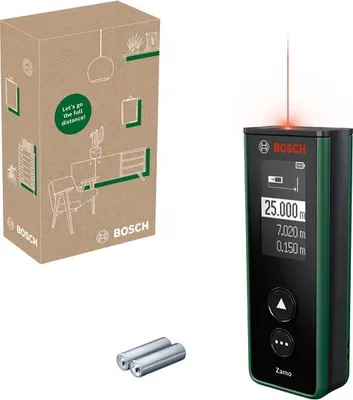 Produktbild von Digitaler Laser-Entfernungsmesser Zamo, eCommerce-Karton