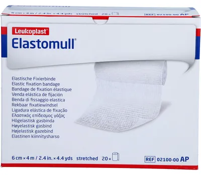 Produktbild von BSN medical 210000, Baumwolle, Polyamid, Viskose, Weiß, 20 Stück(e), 4000 mm, 60 mm