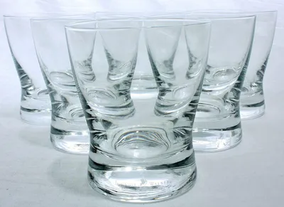Produktbild von Johnnie Walker Gläser-Set 6 Whisky Gläser, 200ml Design, Scotch gläser Whiskeyglas, Qualität, aus robustem Glas, Tumbler, Gläserset, Whiskey Glas