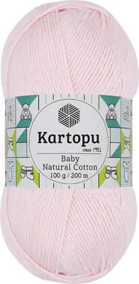 100g Kartopu Baby Natural Cotton zartrosa