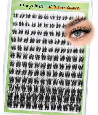 Produktbild von Cluster Lashes Wimpern Extensions Wispy C Curl 8-16mix Wiederverwendbar DIY