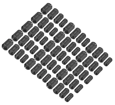 Ferritringkerne 60 Stück, 5/7/9/13 mm, für USB- und Audiokabel