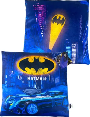 Produktbild von Dekokissen Batman -  DC Comics Kuschelkissen Rechteckig 40 x 40 cm