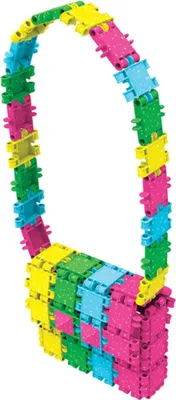 Immagine prodotto di Blocchi da costruzione Clics Glitter 175 pezzi 8 in 1