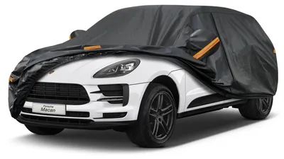 Produktbild von Autoplane Wasserdicht Atmungsaktiv für Porsche Macan (2014-2025) Schwarz