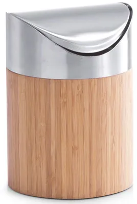 Obrázok produktu pre Zeller Present 25281, Kolo, Bamboo, Bamboo, Strieborná, 12 cm, 170 mm, 1 kusov