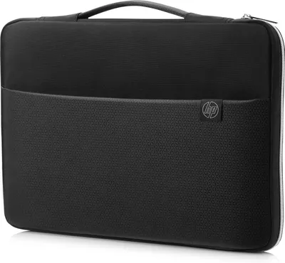 Zdjęcie produktu dla HP Futerał 15,6″ (39,62 cm), czarny/srebrny, Etui kieszeniowe, 39,6 cm (15.6")