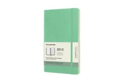 Obrázok produktu pre Moleskine, týždenník na rok 2021/2022, formát A5, tvrdá zelená doska