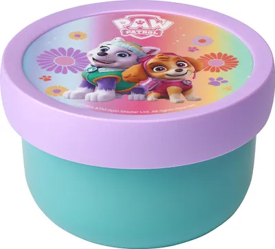 Produktbild von Mepal - Obstbox Campus - Snackbox für Kinder - Spülmaschinen- und mikrowellenfest - BPA-frei - 300 ml - Paw Patrol Girls