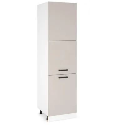 Produktbild von ULWEHOME Hoher Unterschrank für die Küche, 60 cm, 3 Fronten, Kaschmir | Küchenmöbel, EKO-System