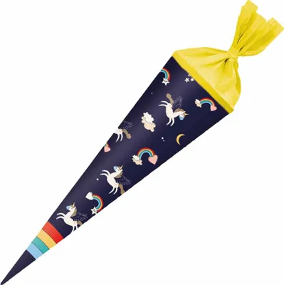 Produktbild von Herlitz Schultüte 35 cm, Motiv:Rainbow Unicorn