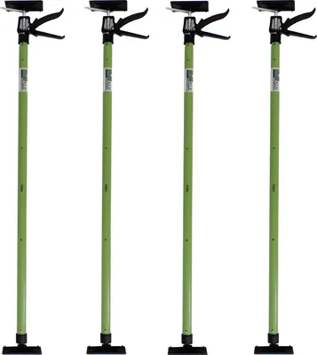 Produktbild von 4x Deckenstütze Einhandstütze Montagestütze Teleskopstütze 115-290cm 45° Winkel rutschfest