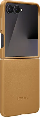 Zdjęcie produktu dla Etui Samsung Kindsuit do Samsung Galaxy Z Flip7 - brązowe