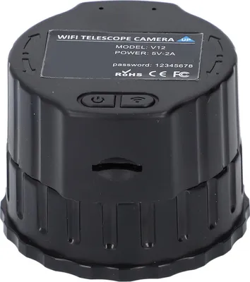 Zdjęcie produktu dla Kamera do okularu teleskopu, 4 MP, wideo 2K, bezprzewodowa, elektroniczna, do teleskopów od 25 mm do 50 mm