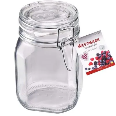 Obrázok produktu pre WESTMARK Pohár so svorkou a tesnením, 1000 ml