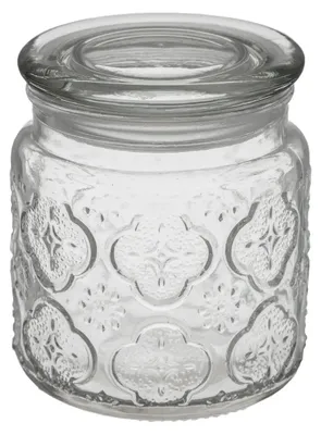 Immagine prodotto di Vaso in vetro con coperchio DOLCE, 450 ml
