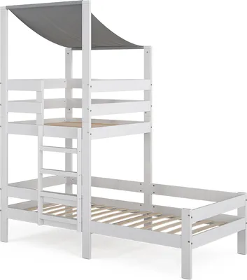 Produktbild von Vitalispa Hausbett Tom, 90x200 cm, Weiß