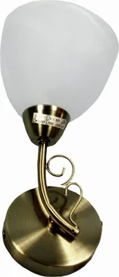 Immagine prodotto di Applique BARBA ottone-oro-bianco 1xE14x40W vetro, dimensioni: 28x15x18 cm IP20 Candellux