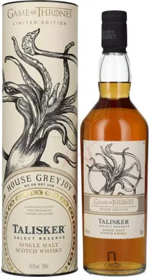 Produktbild von Talisker Select Reserve GAME OF THRONES House Greyjoy Single Malt Collection 45,80 %  0,70 lt.