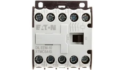 Immagine prodotto di Contattore di potenza 6A 3P 24V AC 1NO 0R DILEEM-10(24V50/60HZ) 051596