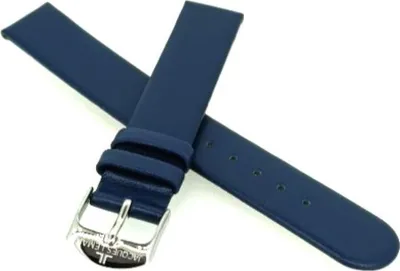 Produktbild von Jacques Lemans Uhrenarmband 16mm Leder blau 1-2092 1-2092D